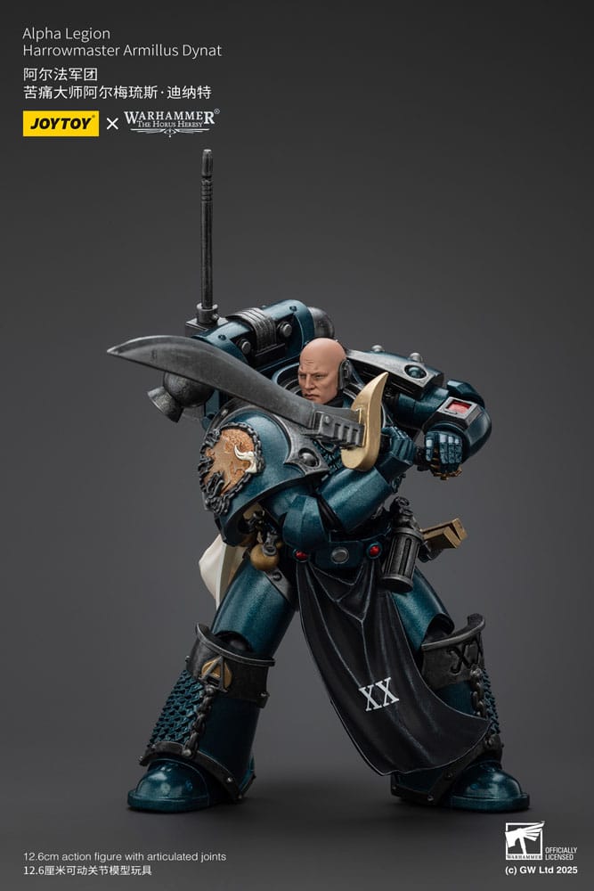 Warhammer The Horus Heresy figurine Alpha Legion Harrowmaster Armillus Dynat 20 cm