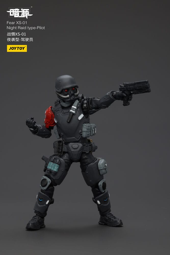Battle For the Stars figurine Fear XS-01 Night Raid type-Pilot 12 cm