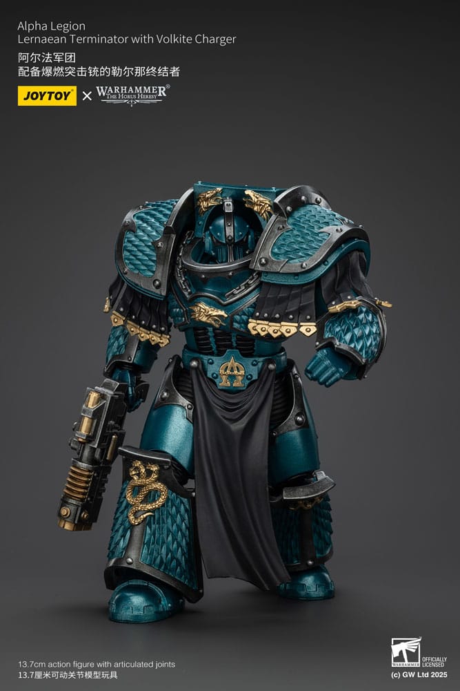 Warhammer The Horus Heresy figurine Alpha Legion Lernaean Terminator with Volkite Charger 20 cm