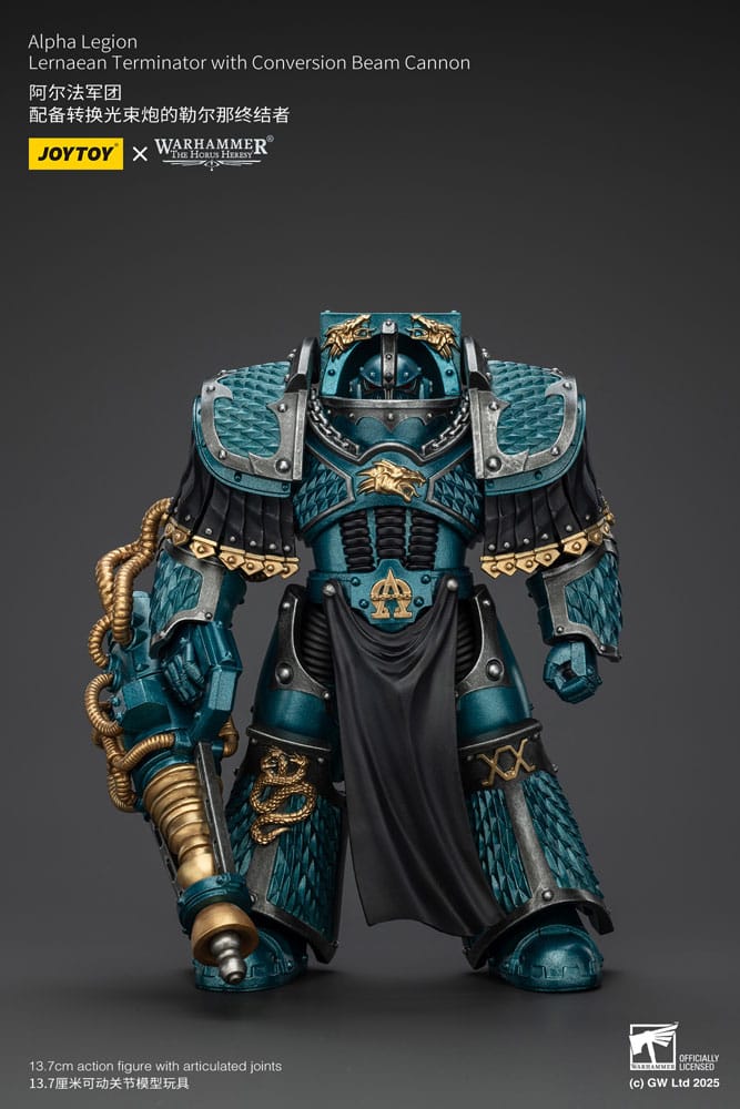 Warhammer The Horus Heresy figurine Alpha Legion Lernaean Terminator with Conversion Beam Cannon 20 cm