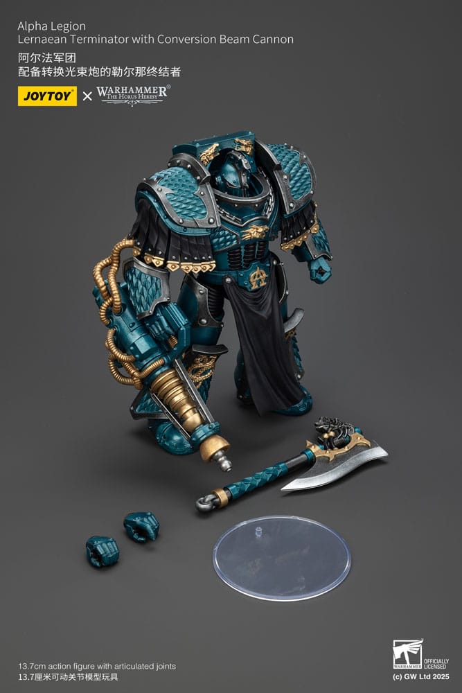 Warhammer The Horus Heresy figurine Alpha Legion Lernaean Terminator with Conversion Beam Cannon 20 cm