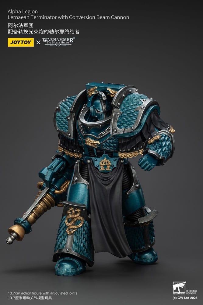 Warhammer The Horus Heresy figurine Alpha Legion Lernaean Terminator with Conversion Beam Cannon 20 cm