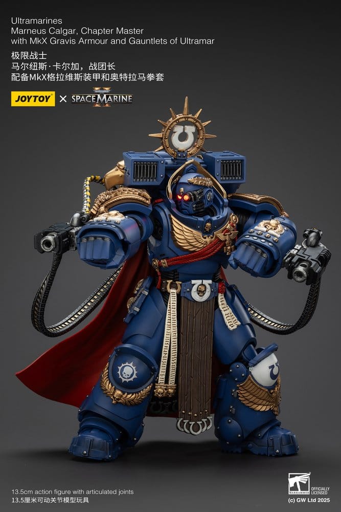 Warhammer 40,000 figurine Ultramarines Marneus Calgar, Chapter Master 14 cm