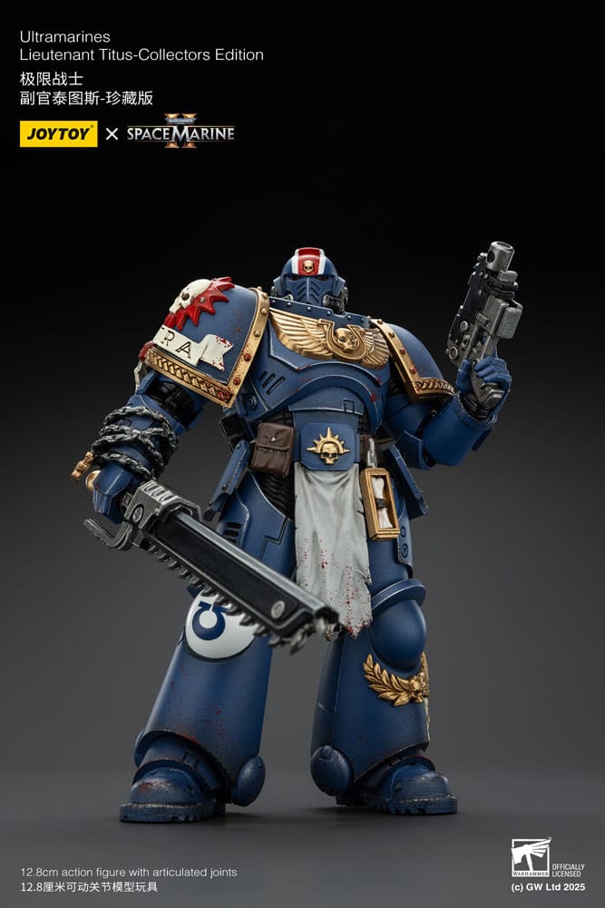 Warhammer 40,000: Space Marine 2 figurine Ultramarines Lieutenant Titus Collectors Edition 13 cm