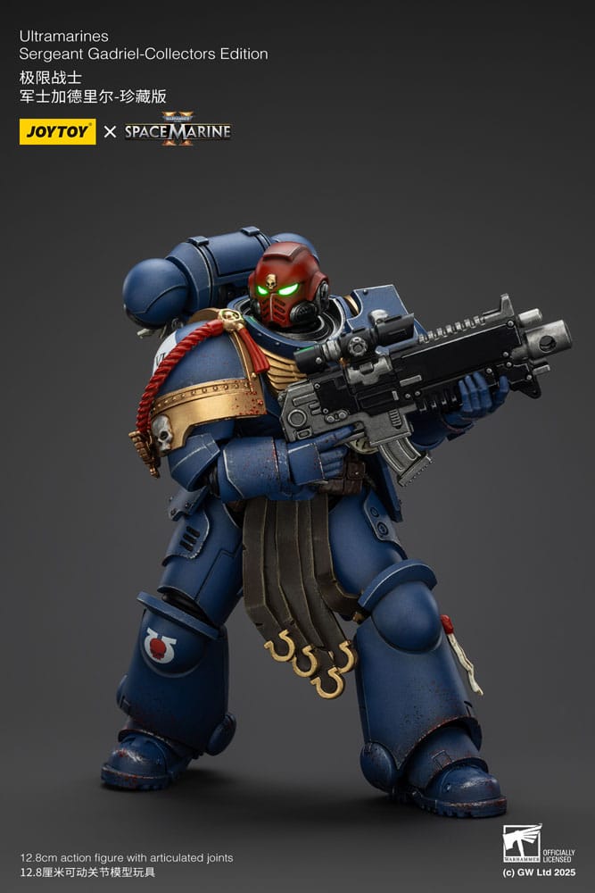 Warhammer 40,000: Space Marine 2 figurine Ultramarines Sergeant Gadriel Collectors Edition 13 cm