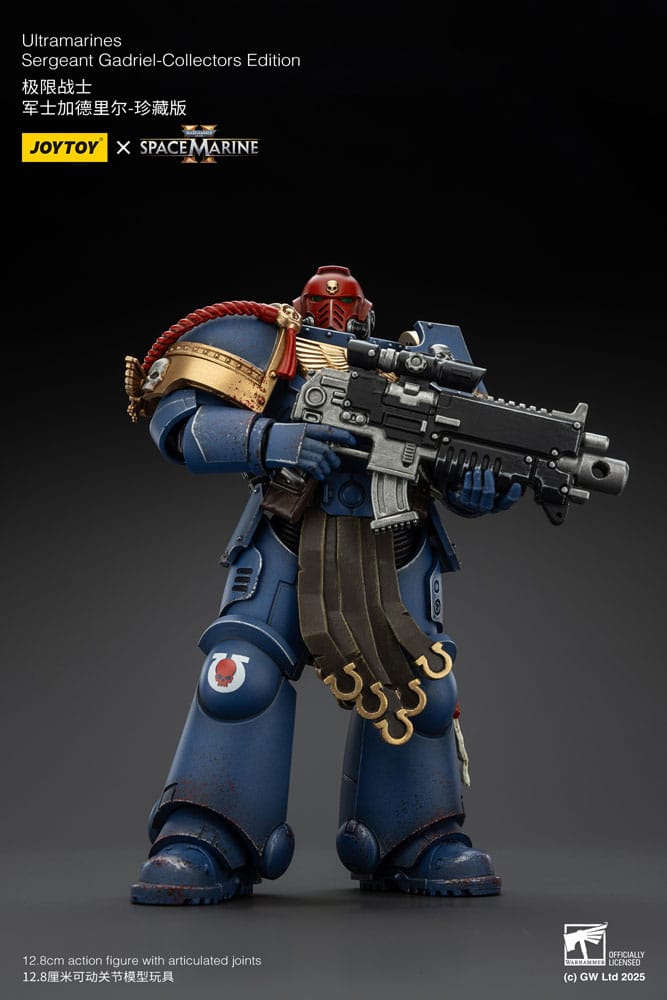 Warhammer 40,000: Space Marine 2 figurine Ultramarines Sergeant Gadriel Collectors Edition 13 cm