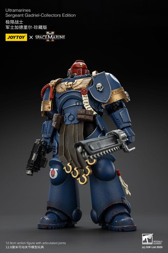 Warhammer 40,000: Space Marine 2 figurine Ultramarines Sergeant Gadriel Collectors Edition 13 cm
