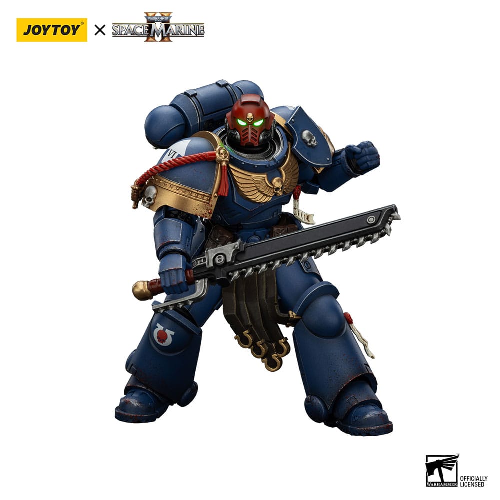 Warhammer 40,000: Space Marine 2 figurine Ultramarines Sergeant Gadriel Collectors Edition 13 cm
