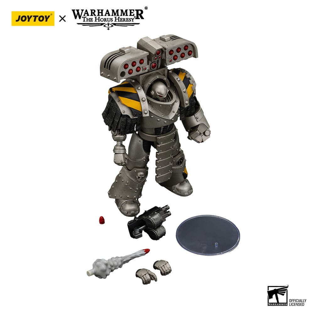 Warhammer The Horus Heresy figurine 1/18 lron Warriors Tyrant Siege Master Terminator with Rocket launcher 14 cm