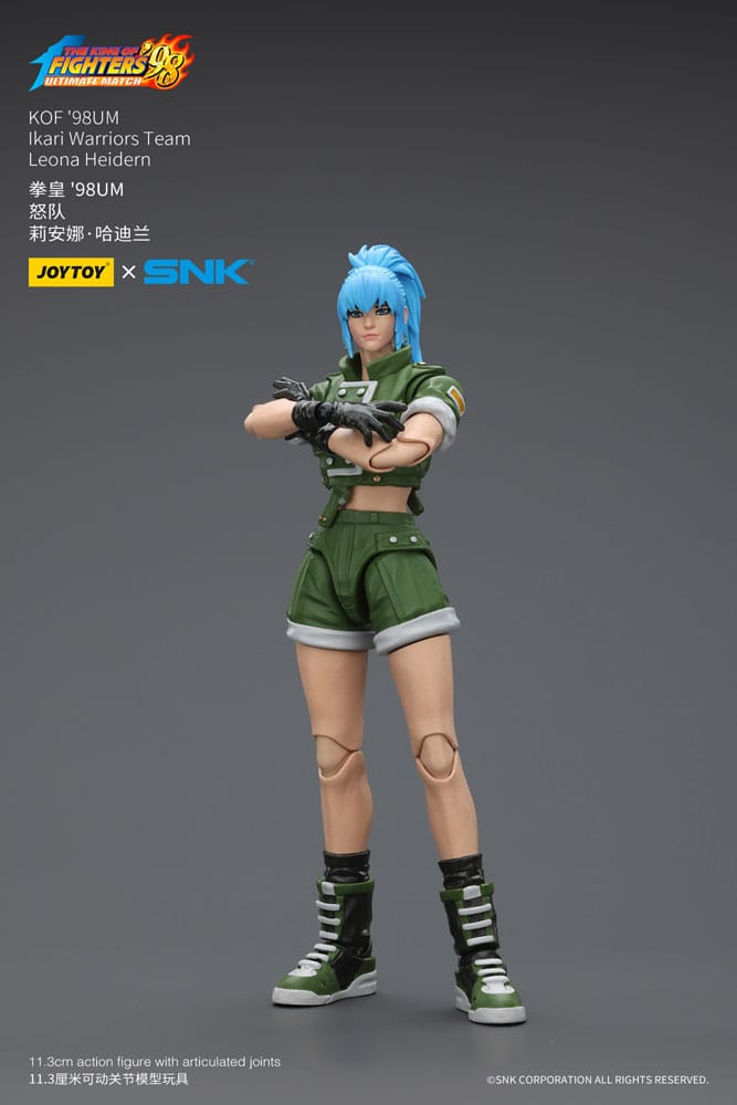 The King Of Fighters '98 figurine Hero Team Leona Heidern 11 cm