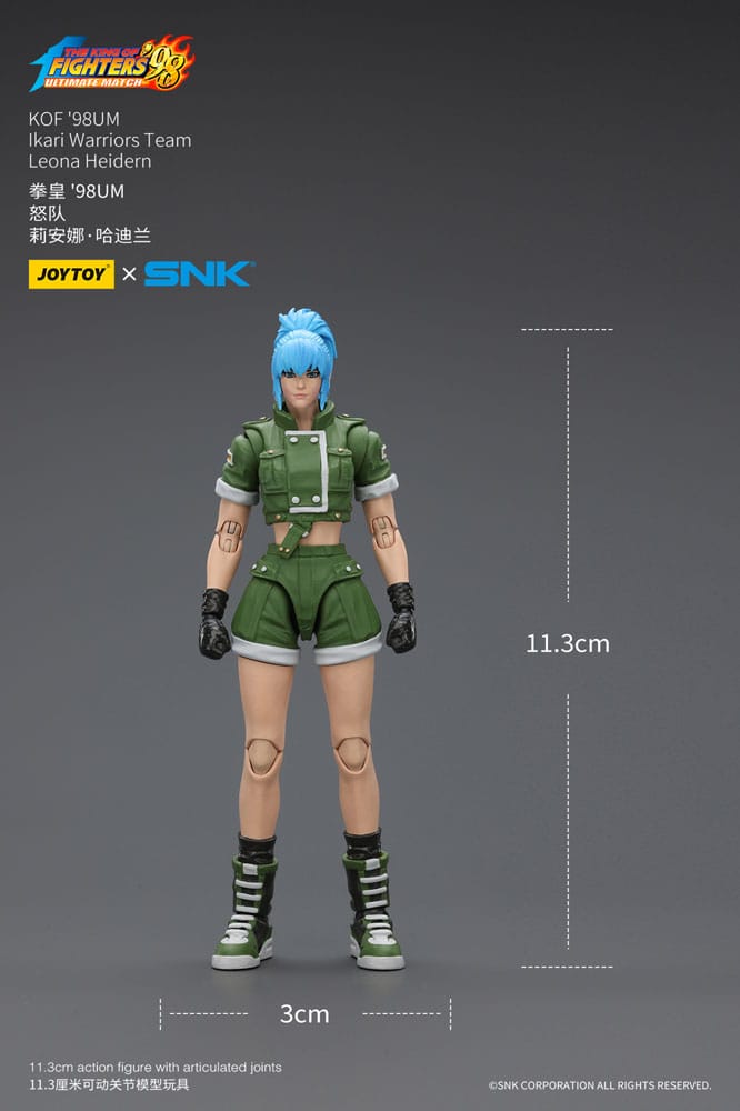 The King Of Fighters '98 figurine Hero Team Leona Heidern 11 cm