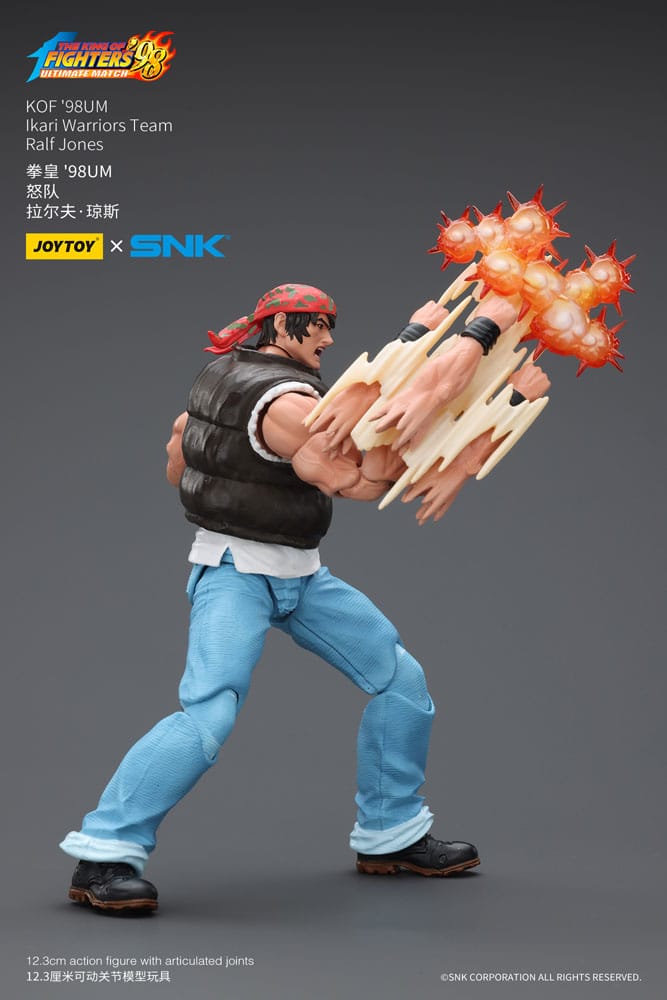 The King Of Fighters '98 figurine Hero Team Ralf Jones 12 cm