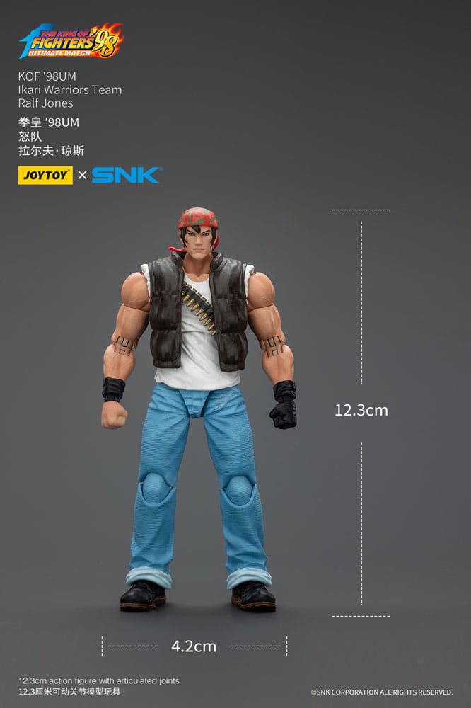 The King Of Fighters '98 figurine Hero Team Ralf Jones 12 cm