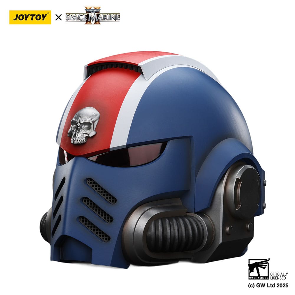 Warhammer 40,000: Space Marine 2 replique Ultramarines Lieutenant Titus casque 30 cm
