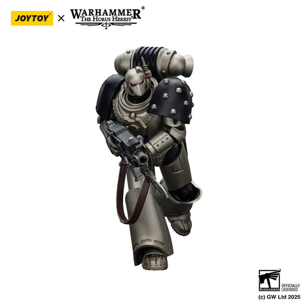 Warhammer The Horus Heresy figurine 1/18 lron Warriors MKVI Tactical Sergeant with Power Sword and Plasma Pistol 12 cm