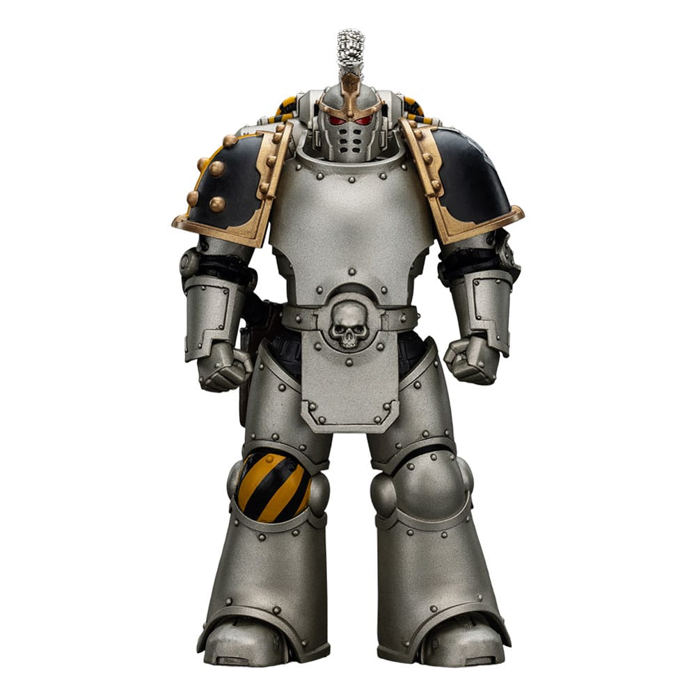Warhammer The Horus Heresy figurine 1/18 lron Warriors Command Squad Chosen with Legion Standard 12 cm
