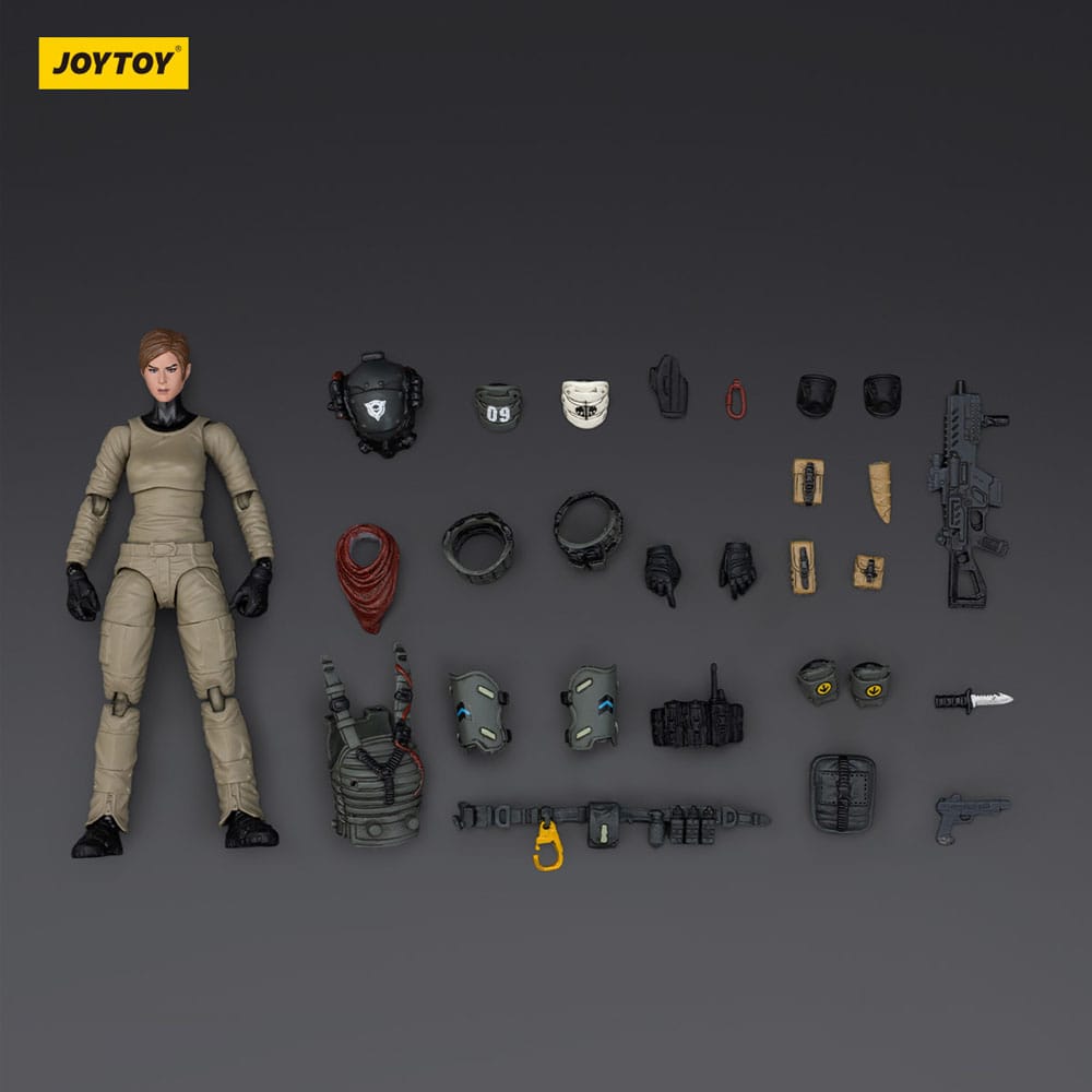 APOC Series Dark Source figurine Stellar Scar Assault Team Gravelgold 11 cm