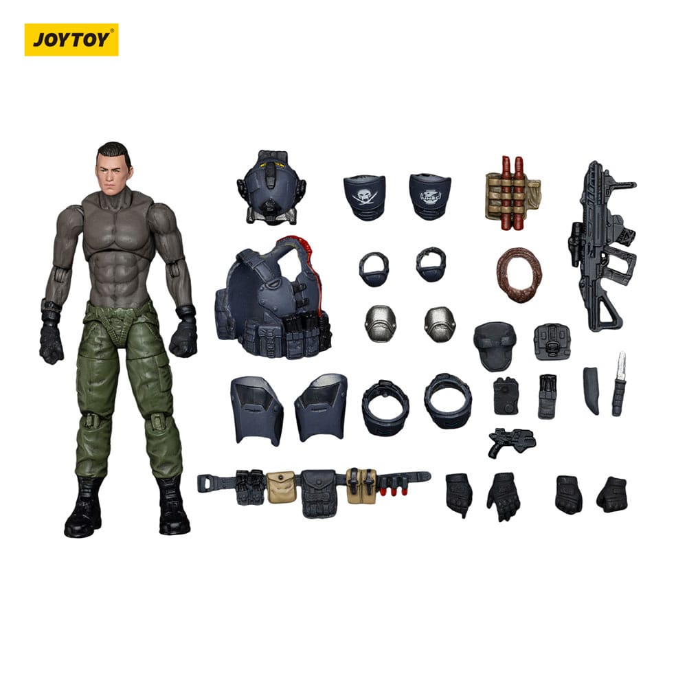 APOC Series Dark Source figurine Stellar Scar Assault Team Ghostmanganese 11 cm