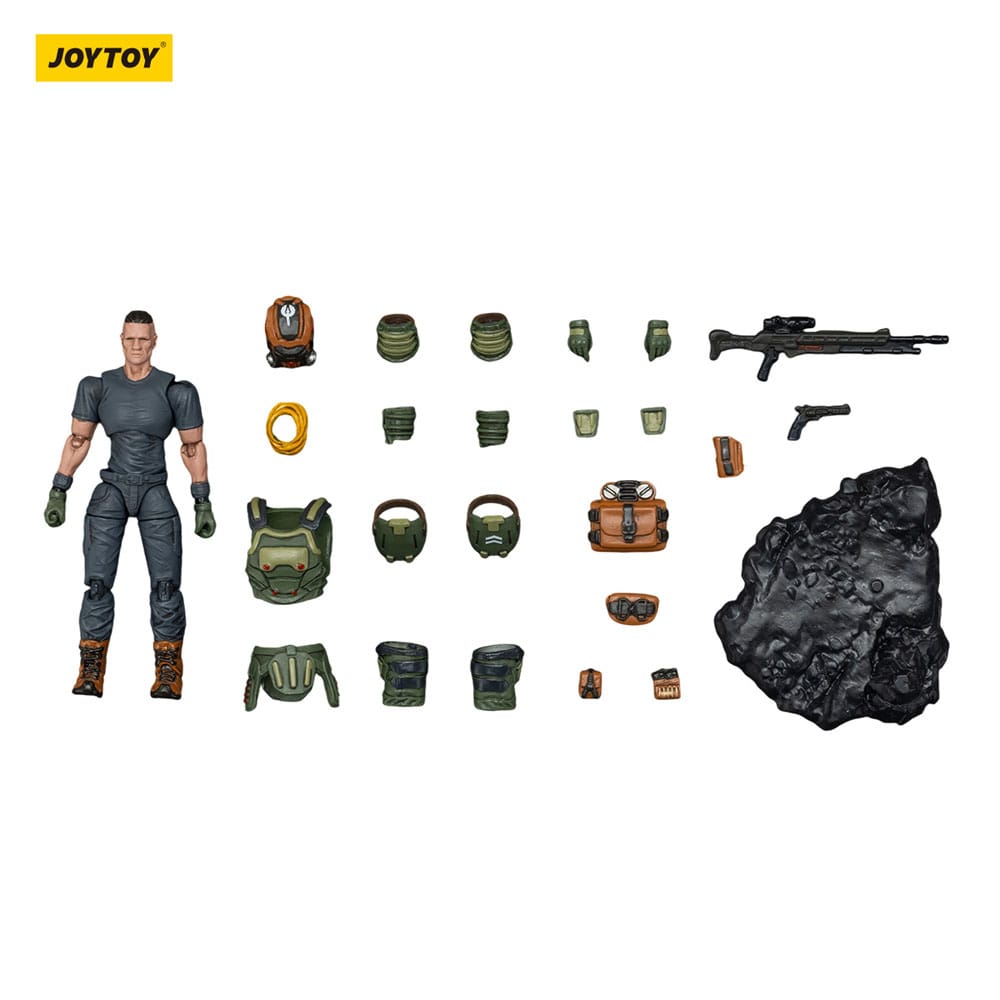 Steel Ride Corps Dark Source figurine Assaulter Stephen 7 cm