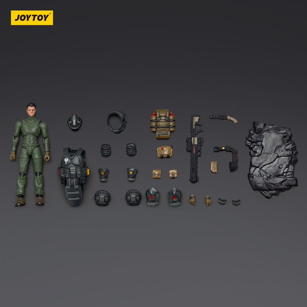 Steel Ride Corps Dark Source figurine Assaulter Volok 7 cm