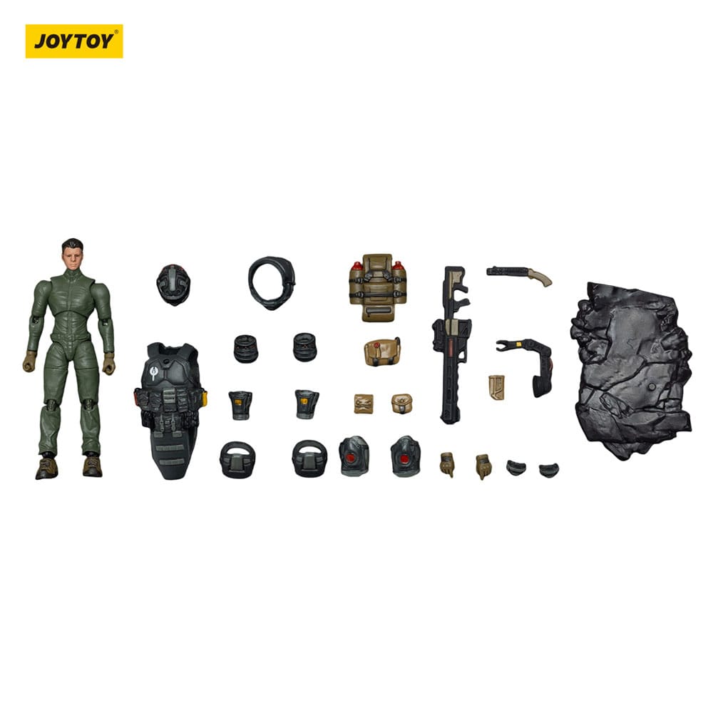 Steel Ride Corps Dark Source figurine Assaulter Volok 7 cm