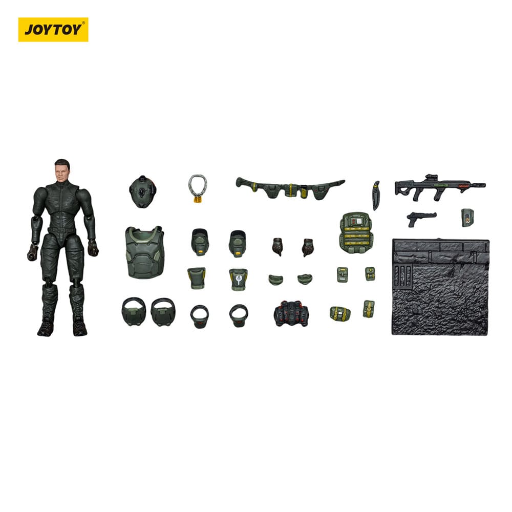 Steel Ride Corps Dark Source figurine Assaulter Karl 7 cm