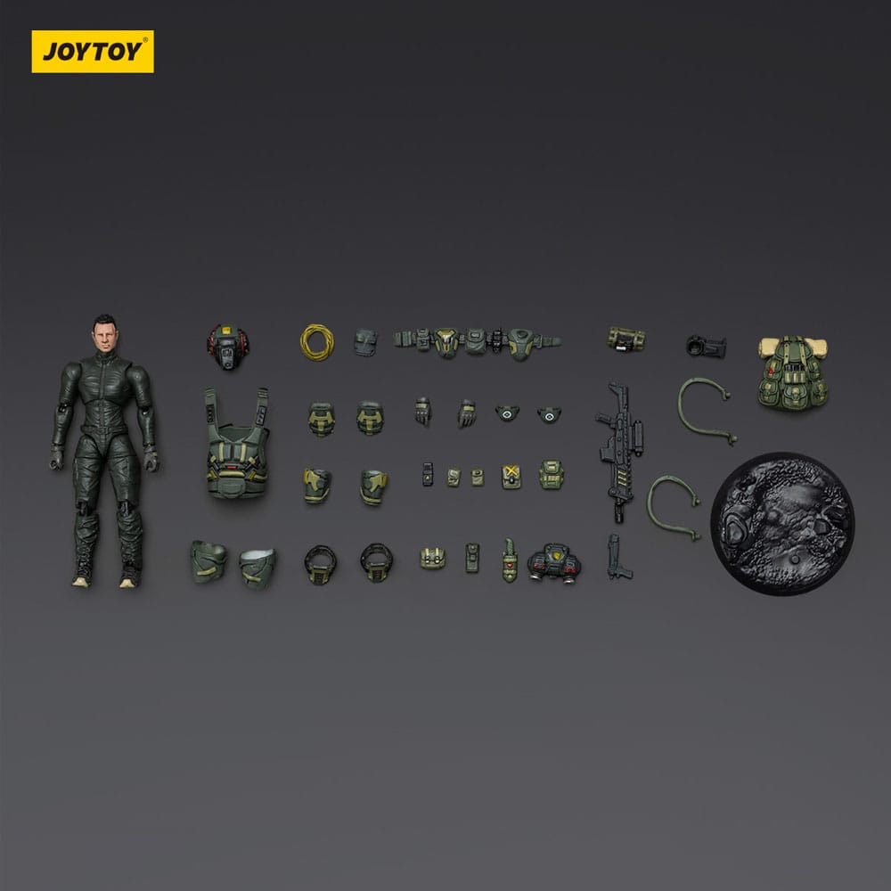 Steel Ride Corps Dark Source figurine Assaulter Rhett 7 cm