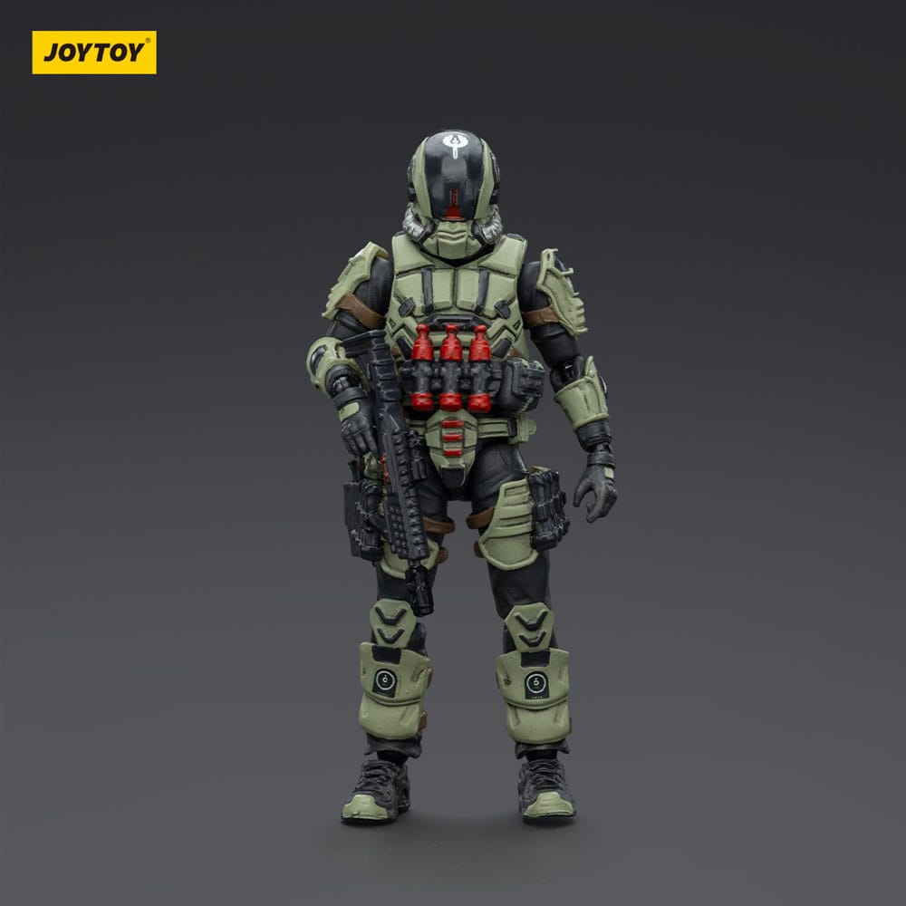 Steel Ride Corps Dark Source figurine Assaulter Marco 7 cm