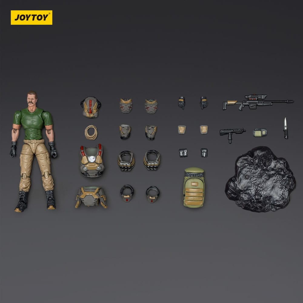 UNSC Dark Source figurine Sniper Ivan 7 cm