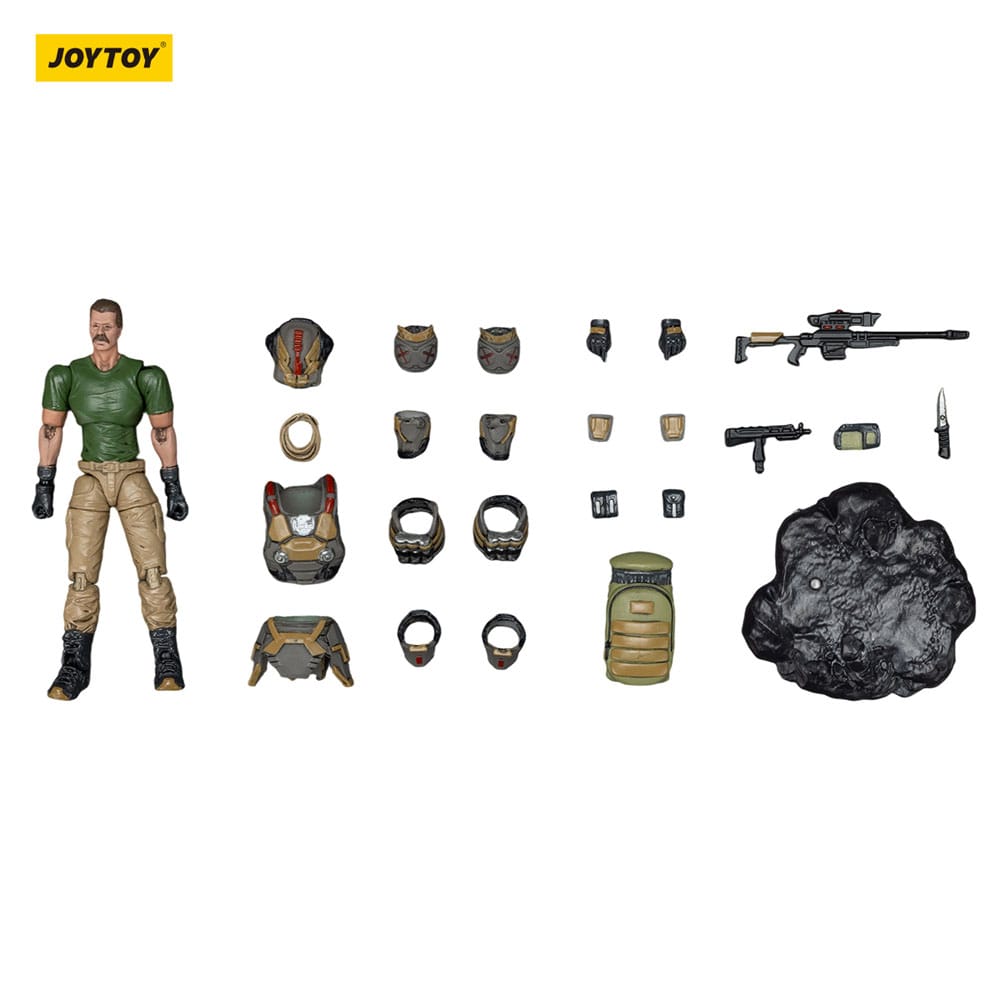 UNSC Dark Source figurine Sniper Ivan 7 cm