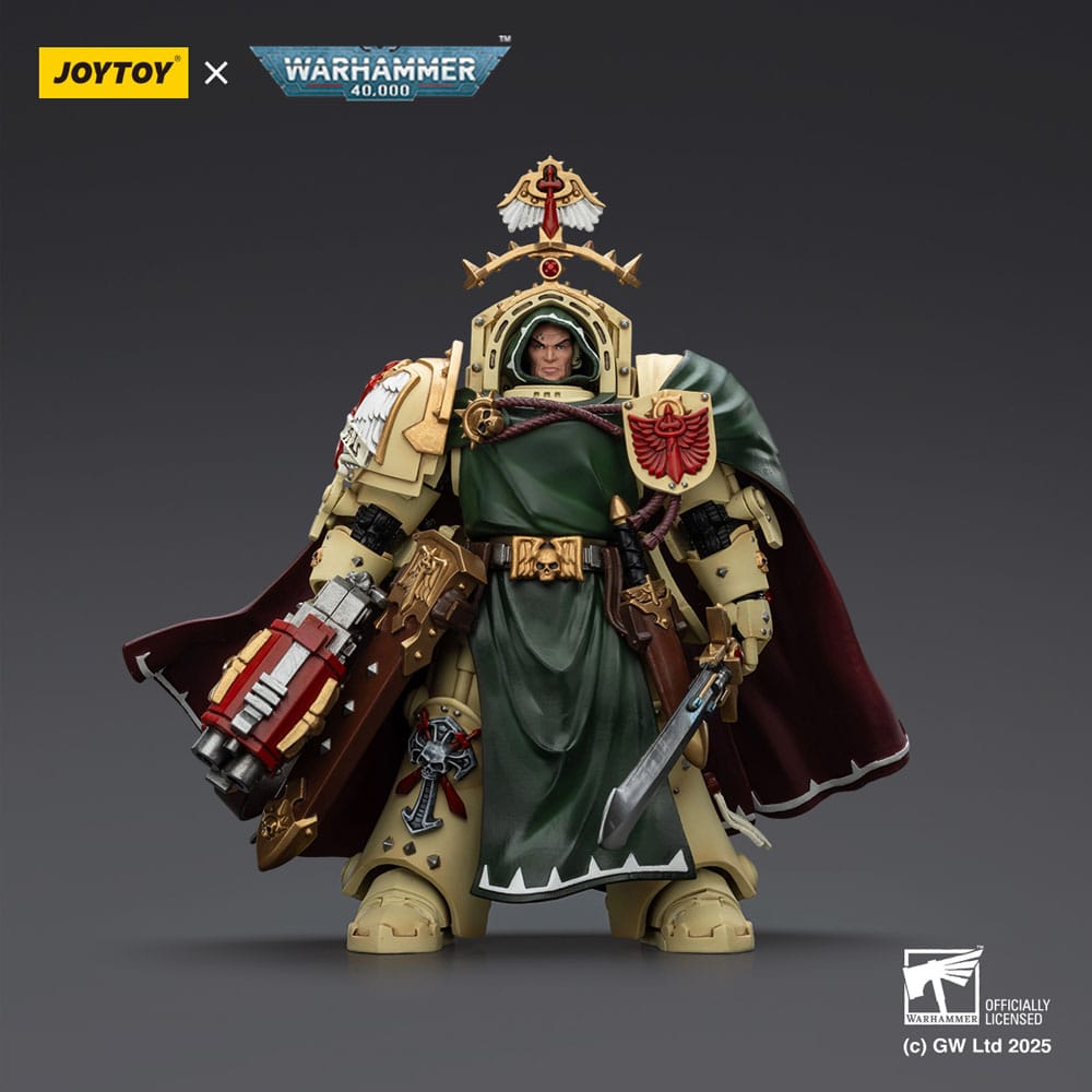 Warhammer 40,000: Dark Angels figurine Belial Grand Master of The Deathwing With the Sword of Silence and Storm Bolter 14 cm