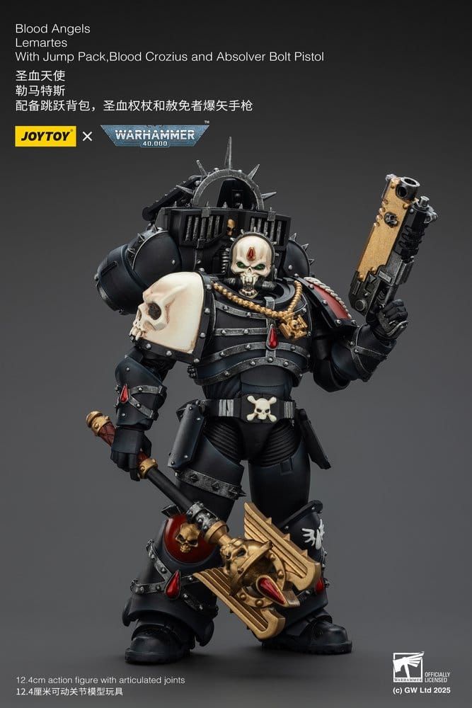 Warhammer 40,000 figurine Blood Angels Lemartes 12 cm