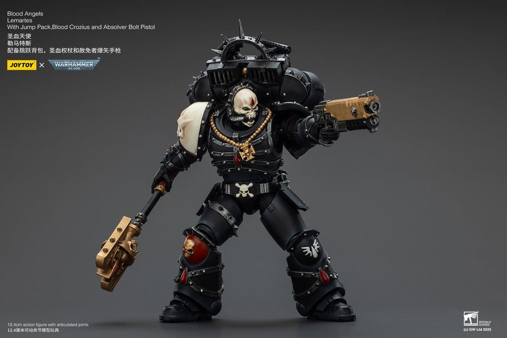Warhammer 40,000 figurine Blood Angels Lemartes 12 cm