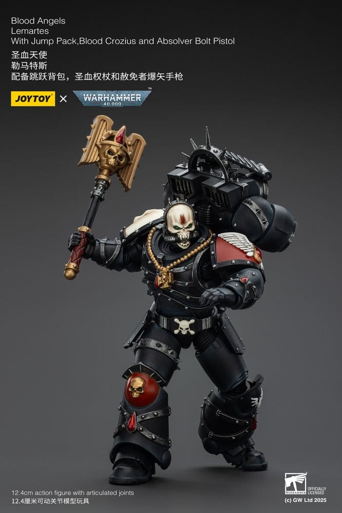 Warhammer 40,000 figurine Blood Angels Lemartes 12 cm