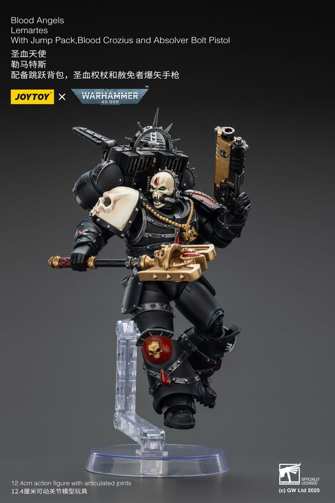 Warhammer 40,000 figurine Blood Angels Lemartes 12 cm