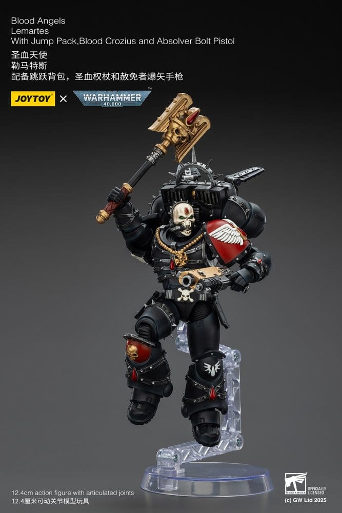 Warhammer 40,000 figurine Blood Angels Lemartes 12 cm