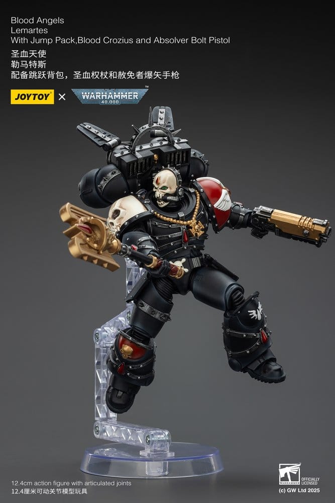 Warhammer 40,000 figurine Blood Angels Lemartes 12 cm