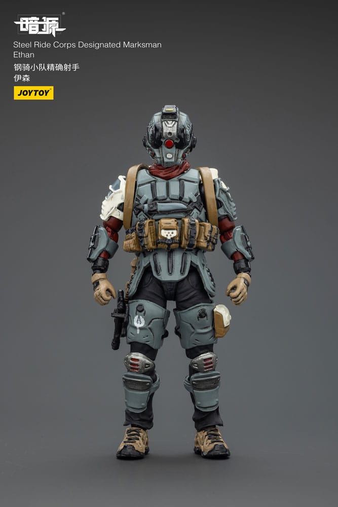 Steel Ride Corps Dark Source figurine Designated Marksman Ethan 7 cm