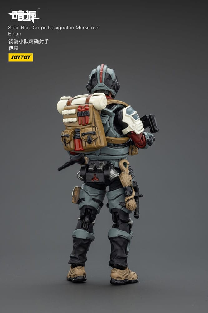 Steel Ride Corps Dark Source figurine Designated Marksman Ethan 7 cm