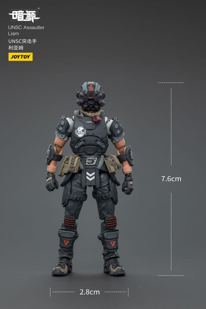 UNSC Dark Source figurine Assaulter Liam 7 cm