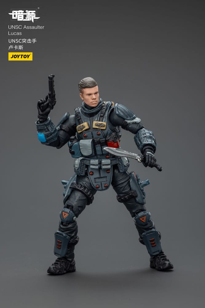 UNSC Dark Source figurine Assaulter Lucas 7 cm