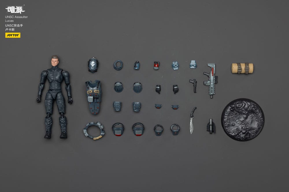 UNSC Dark Source figurine Assaulter Lucas 7 cm