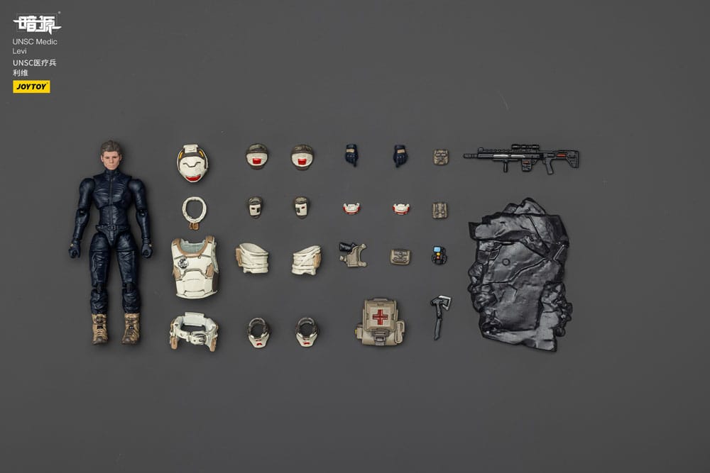 UNSC Dark Source figurine Medic Levi 7 cm