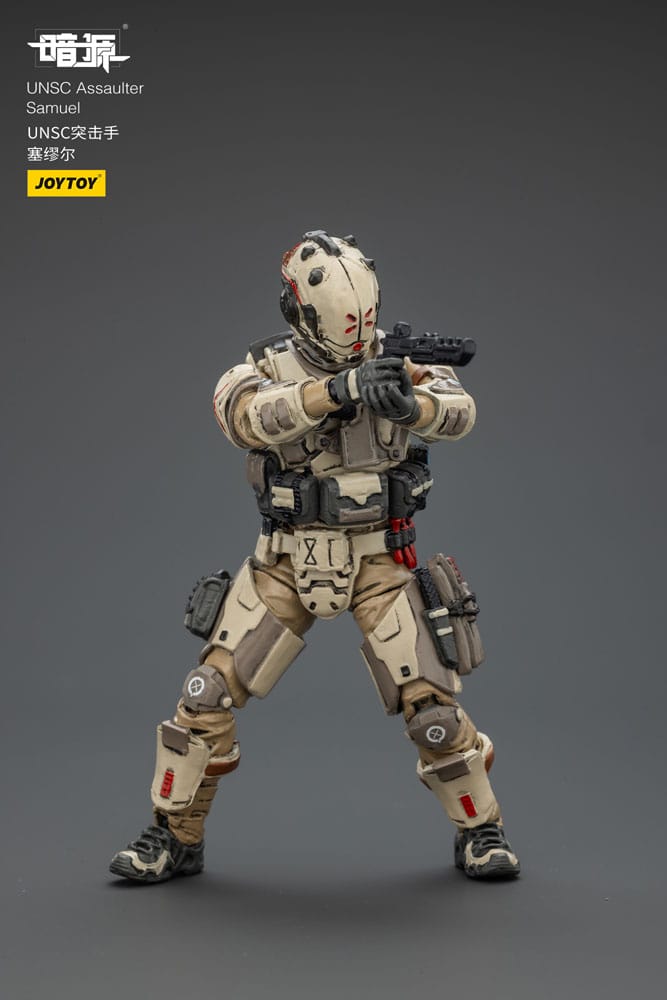 UNSC Dark Source figurine Assaulter Samuel 7 cm