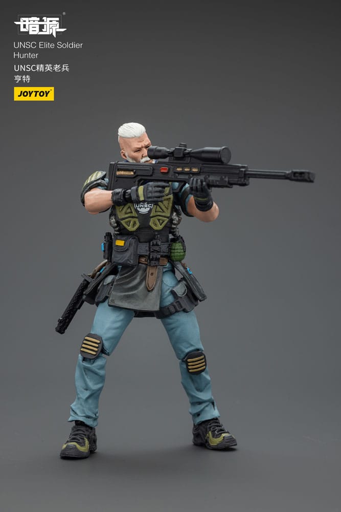 UNSC Dark Source figurine Elite Soldier Hunter 7 cm