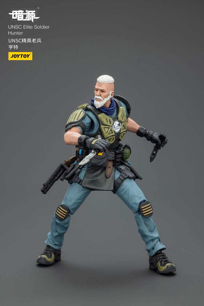 UNSC Dark Source figurine Elite Soldier Hunter 7 cm