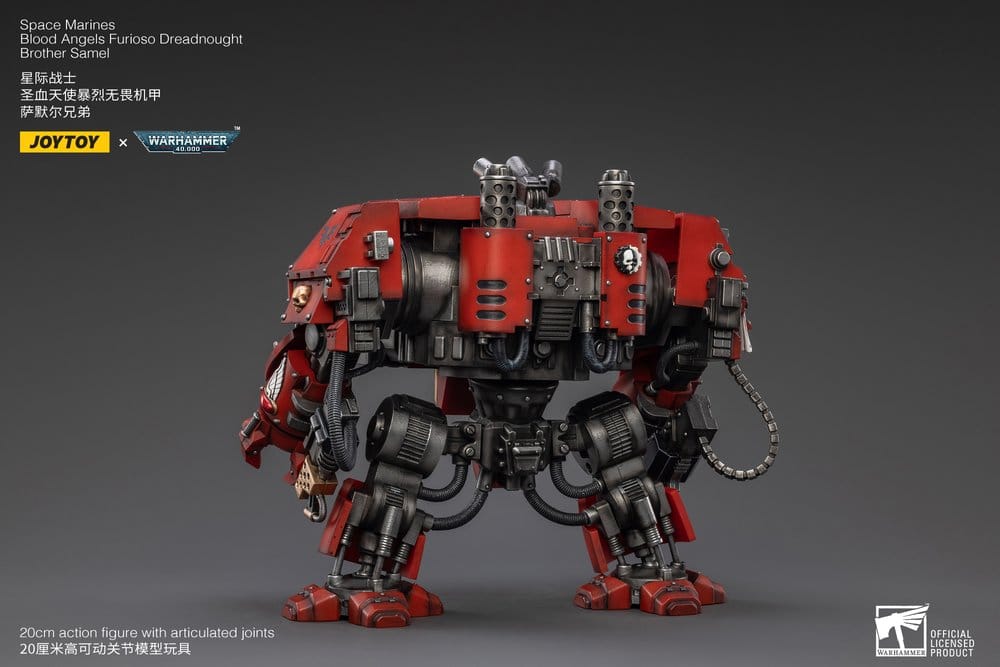 Warhammer 40,000 figurine Blood Angels Furioso Dreadnought Brother Samel 20 cm