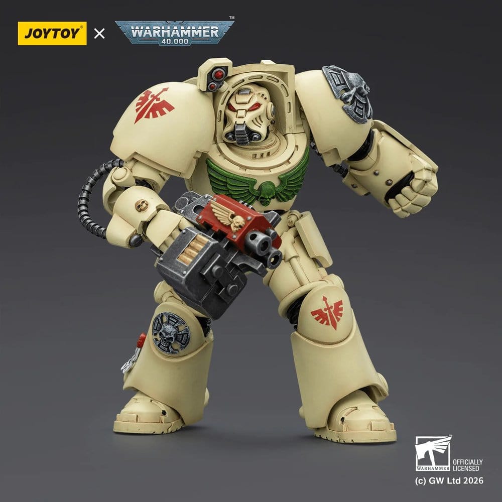 Warhammer 40,000 figurine Dark Angels Deathwing Terminator 2 with Power Fist and Storm Bolter 14 cm