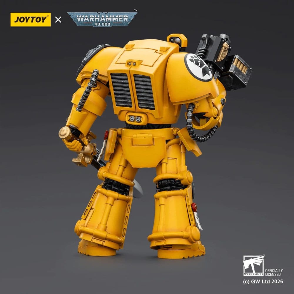 Warhammer 40,000 figurine Imperial Fists Terminator 1 with Power Sword and Storm Bolter 14 cm