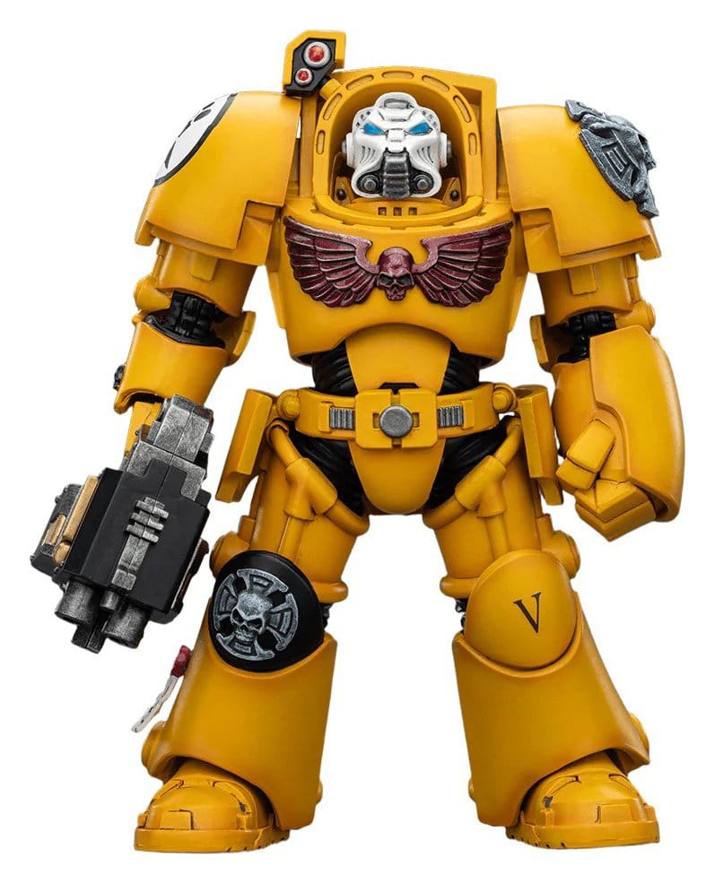 Warhammer 40,000 figurine Imperial Fists Terminator 2 with Power Fist and Storm Bolter 14 cm